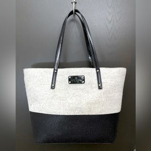 Kate Spade Harmony Purse Bag Wool Glitter